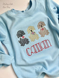 Puppy Love Valentine blue Shirt for boys