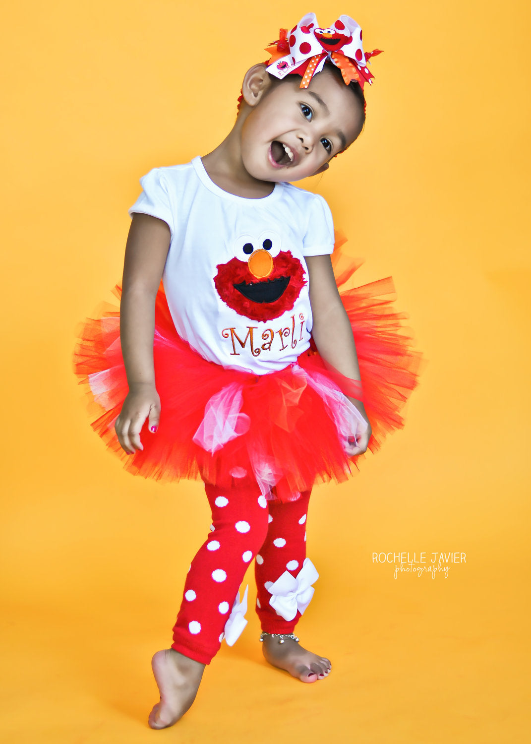 Elmo tutu outfit best sale