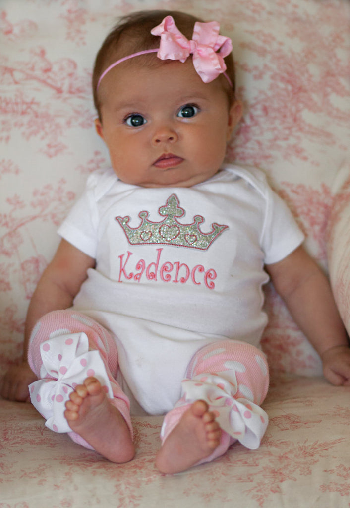 Baywell Princess Newborn Baby Girl Bodysuits +Headband Doll Collar