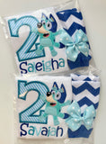 Bluey Birthday Shirt or bodysuit for girls - Darling Little Bow Shop